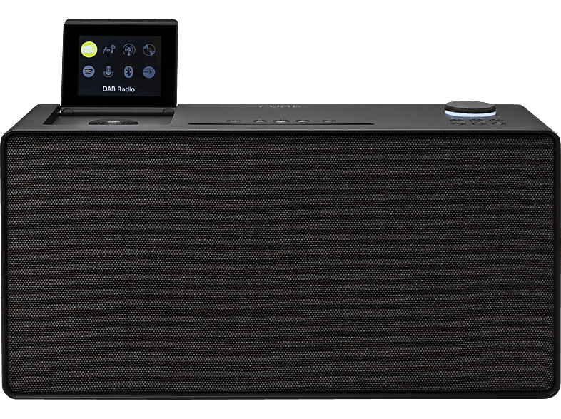 Internetradio, Internet Evoke PURE Bluetooth, Home Radio, Black DAB+, Coffee