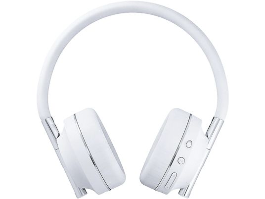 HAPPY PLUGS Play - Cuffie (Over-ear, Bianco)