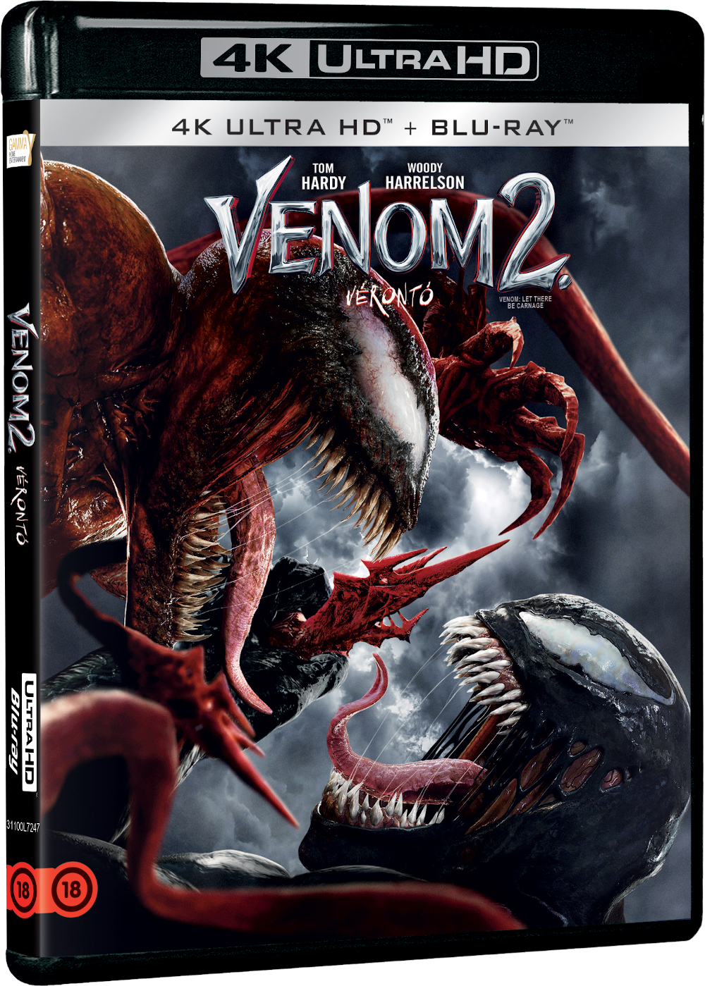 Venom 2. - Vérontó (4K Ultra HD Blu-ray + Blu-ray)