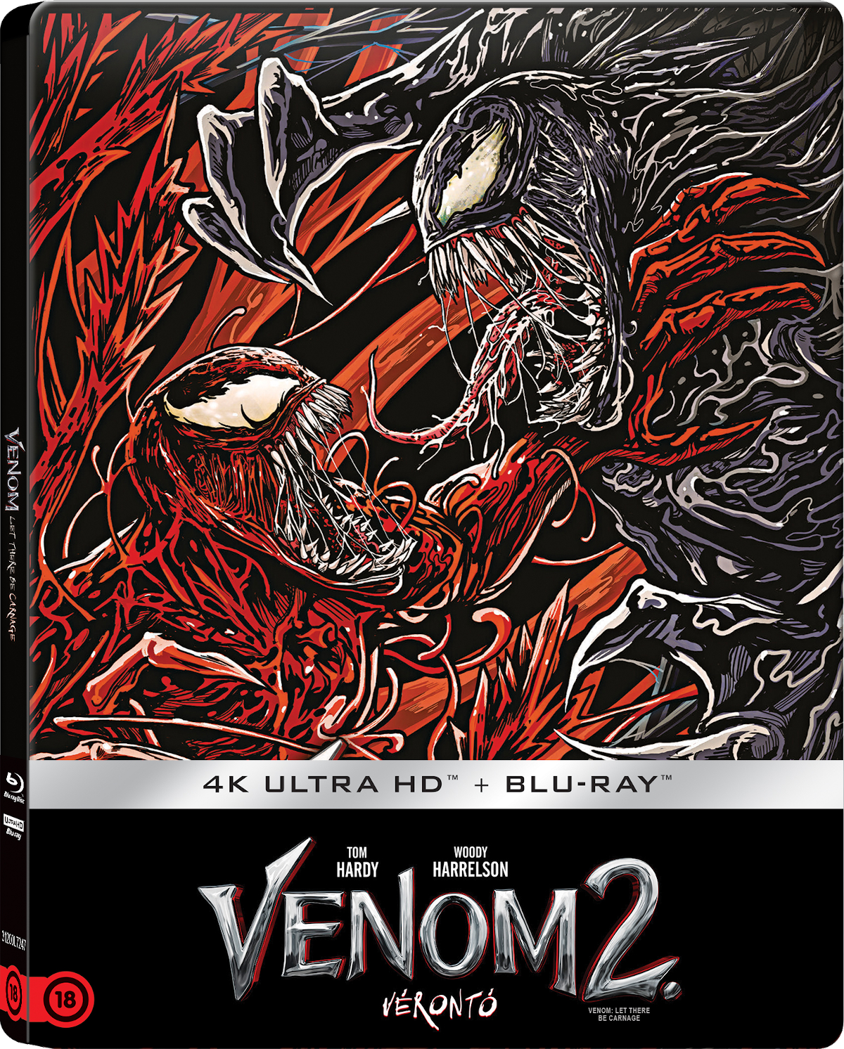Venom 2. - Vérontó (Steelbook) (4K Ultra HD Blu-ray + Blu-ray)