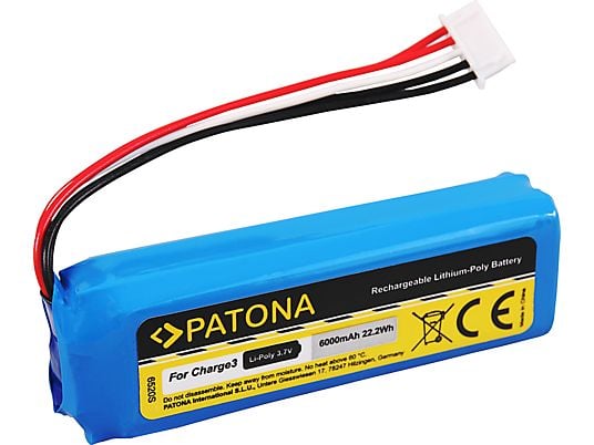 PATONA 6520 - Batteria ricaricabile (Blu)