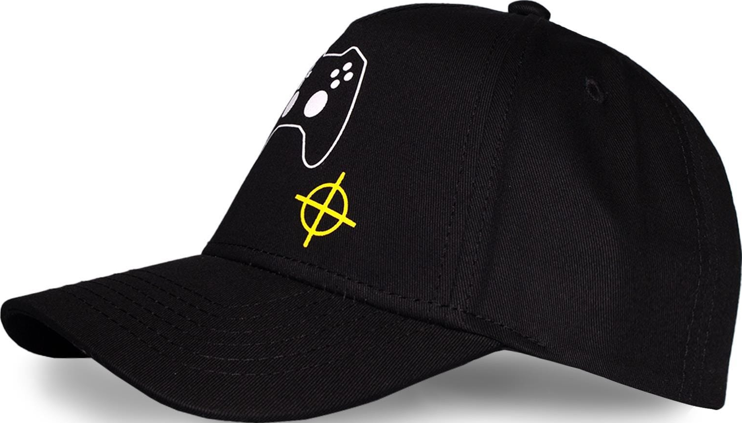 DIFUZED ESL - Controller - casquette (Noir/blanc/jaune)