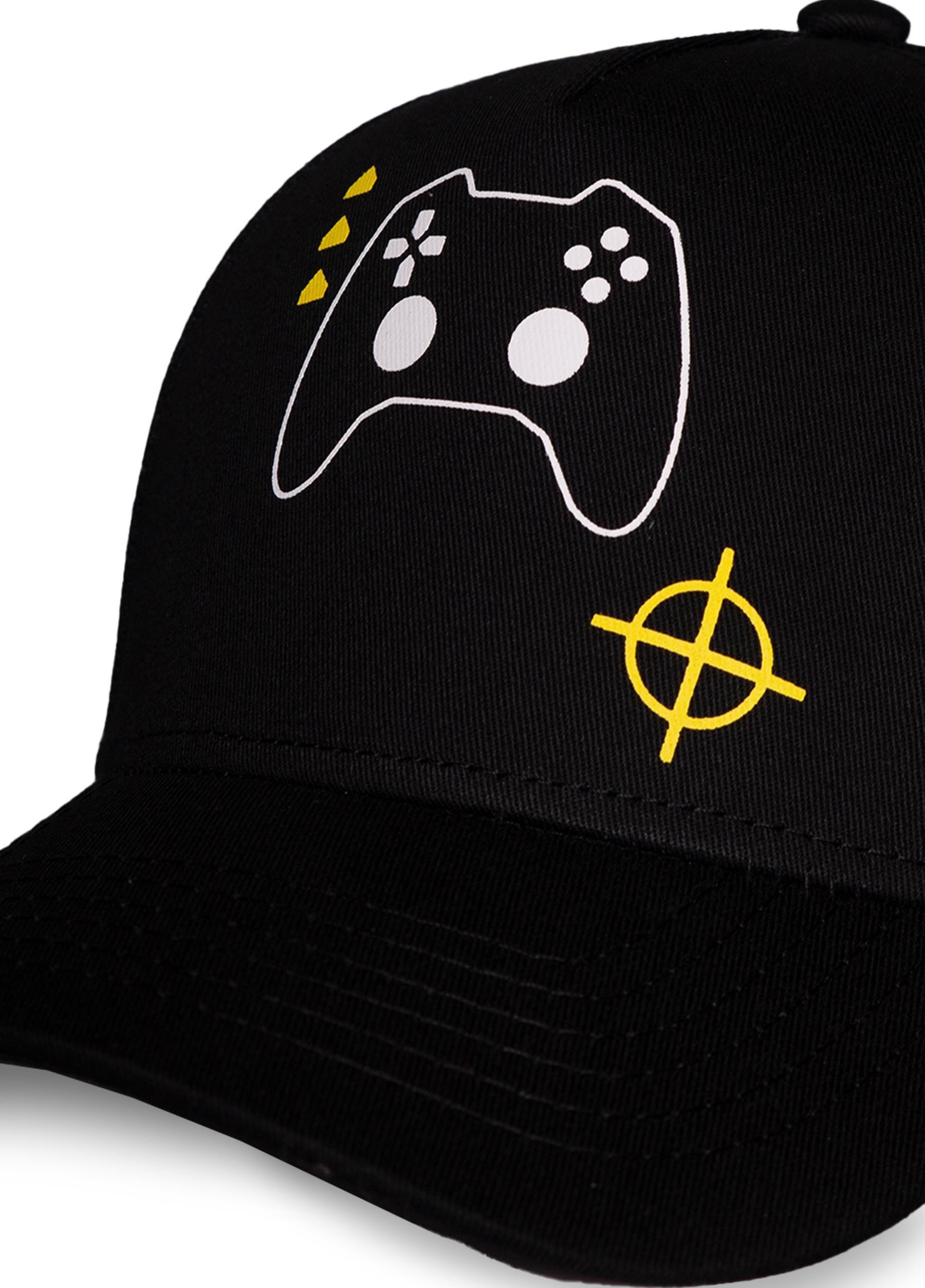 DIFUZED ESL - Controller - casquette (Noir/blanc/jaune)