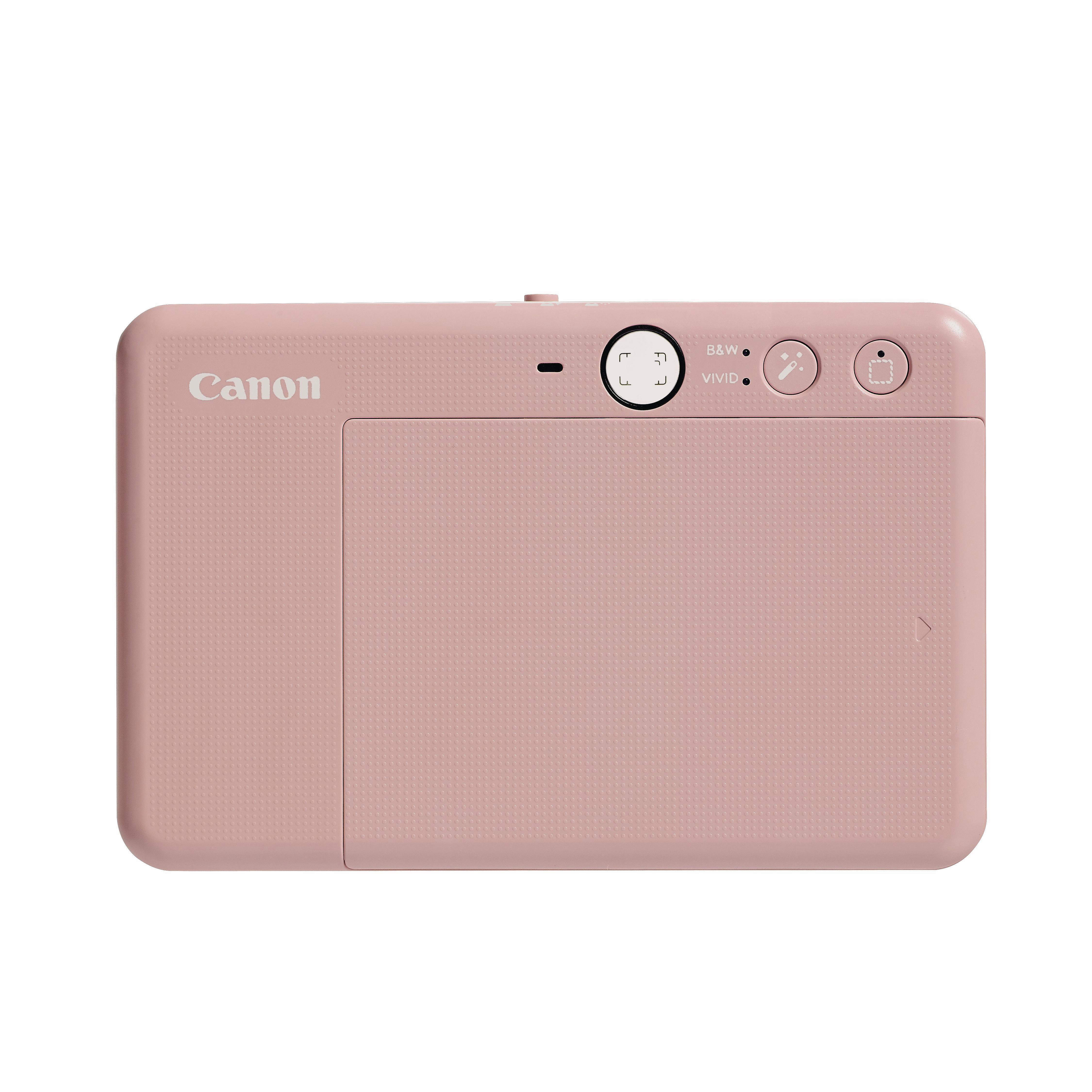 CANON Zoemini S2 Sofortbildkamera und Rosegold Fotodrucker