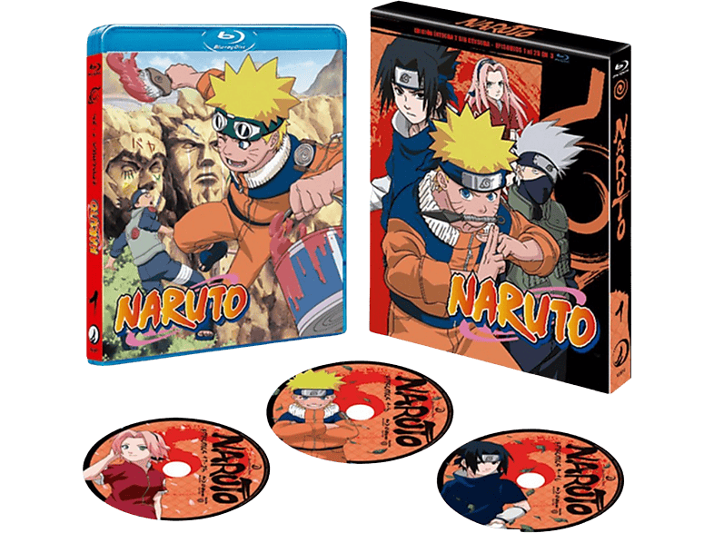 Naruto Box Episodios A Blu Ray