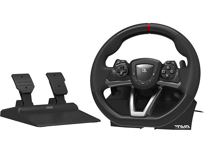 Ya Decimal marzo Volante | Hori Racing Wheel Apex, Para PS5, PS4 y PC, 270°, Negro + Pedales