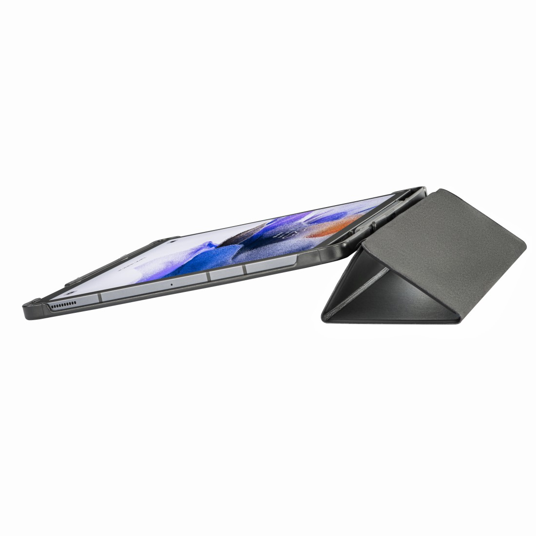 HAMA Fold mit Stiftfach, Bookcover, Schwarz Samsung, Galaxy S7/S8, Tab
