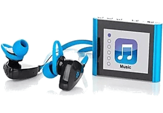 ECLIPSE Fit Clip Plus BT Kulaklık Bluetooth 8GB USB 2.0 Dijital MP3 Mavi