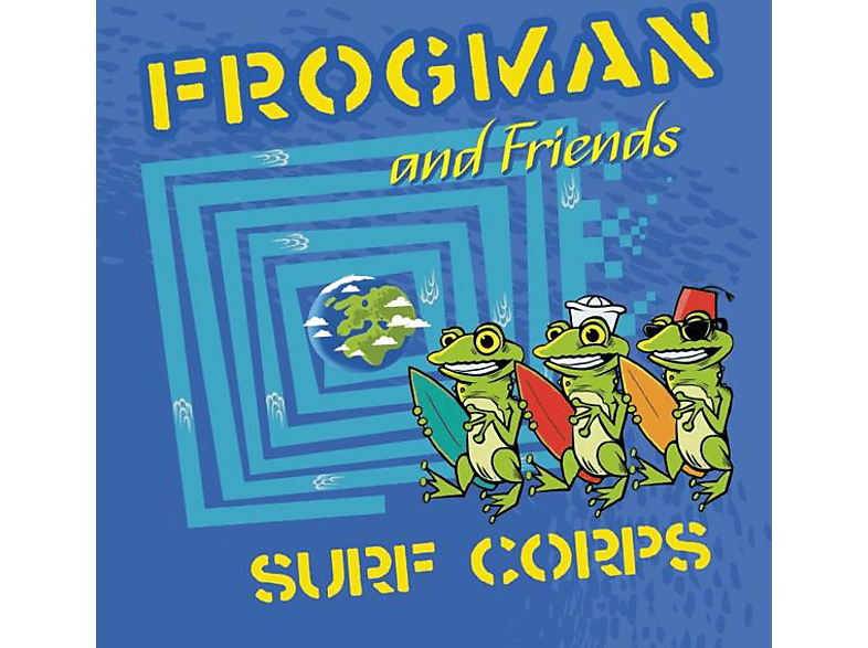 - Frogman And - Friends (CD) Surf Corps