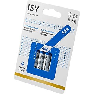 ISY Alcaline batterijen 4 x AAA (IBA-1004)
