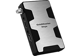 GOLDMASTER Mega Micro Full HD Uydu Alıcısı Siyah Gri