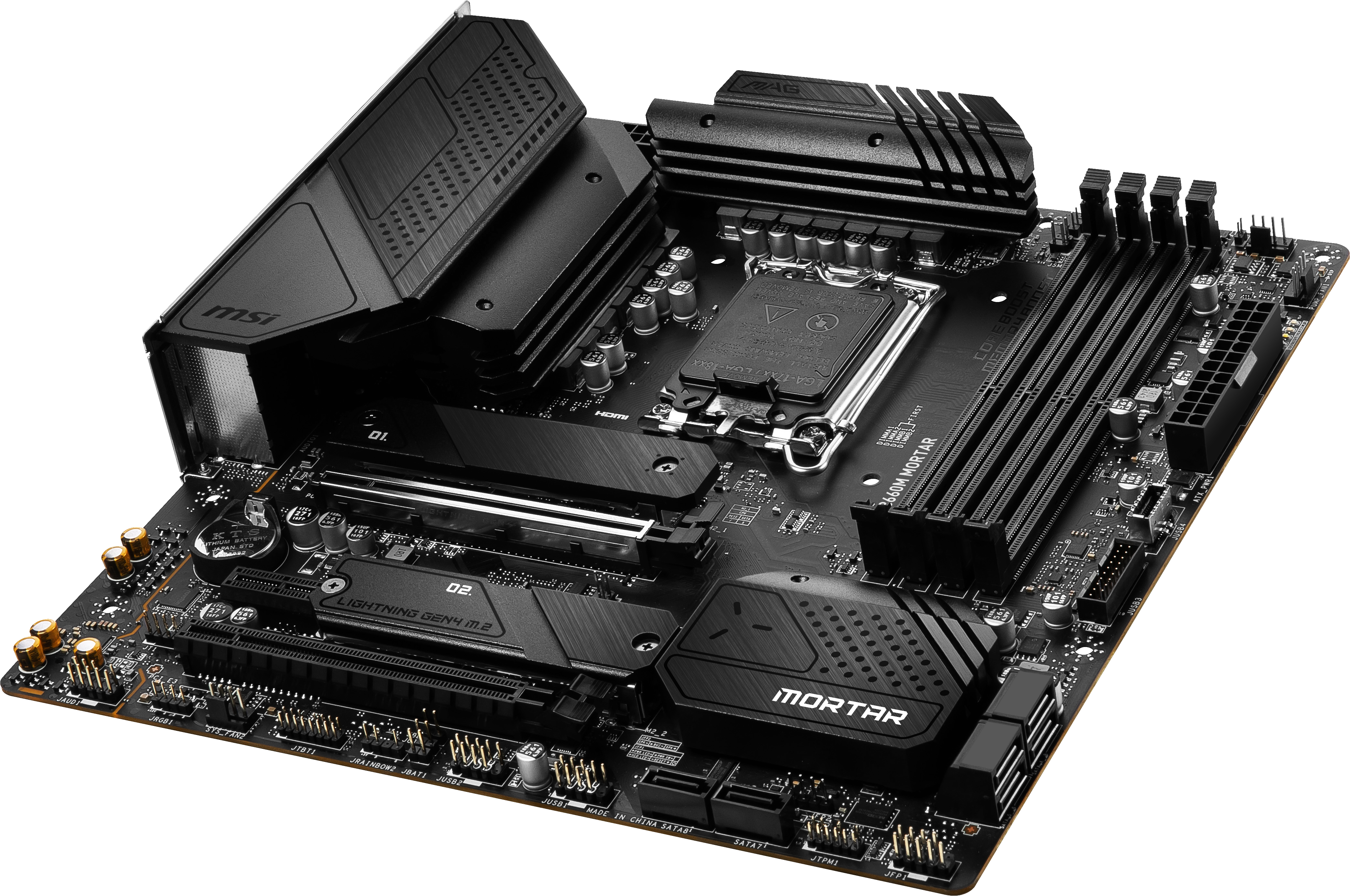 MSI MAG B660M MORTAR (7D42-013R) Mainboard Schwarz