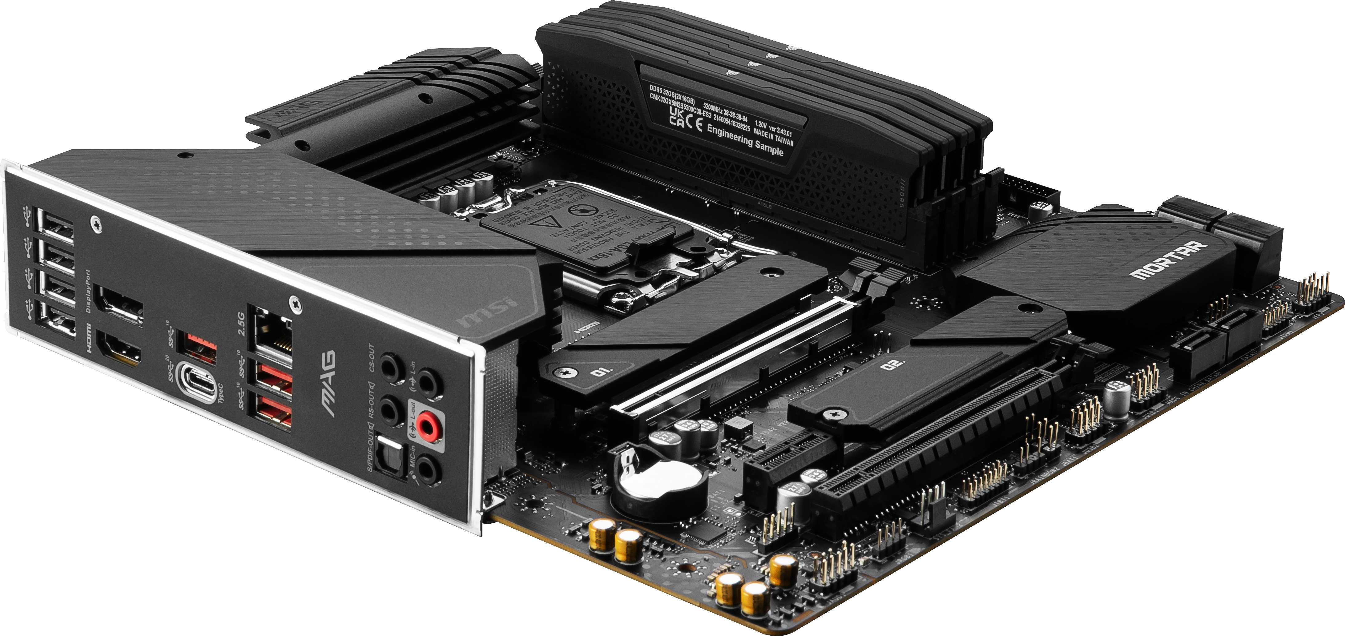 MSI MAG B660M MORTAR (7D42-013R) Mainboard Schwarz
