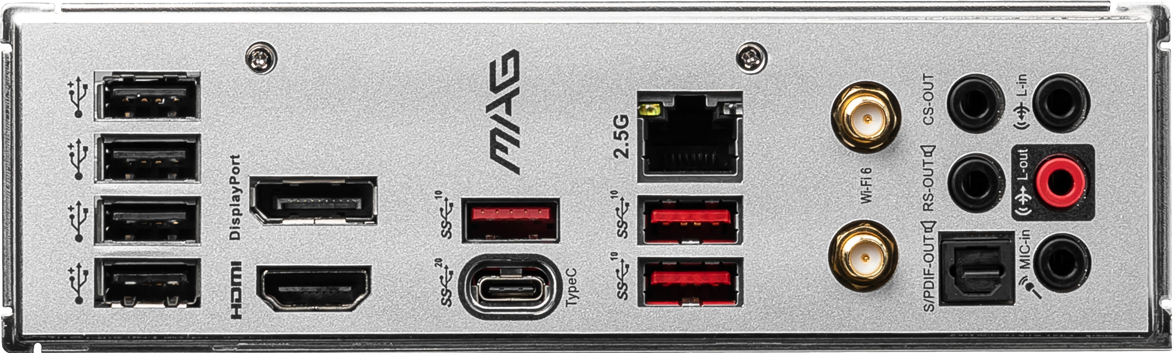 MSI MAG B660M MORTAR WIFI DDR4 (7D42-004R9) Mainboard Schwarz/Silber