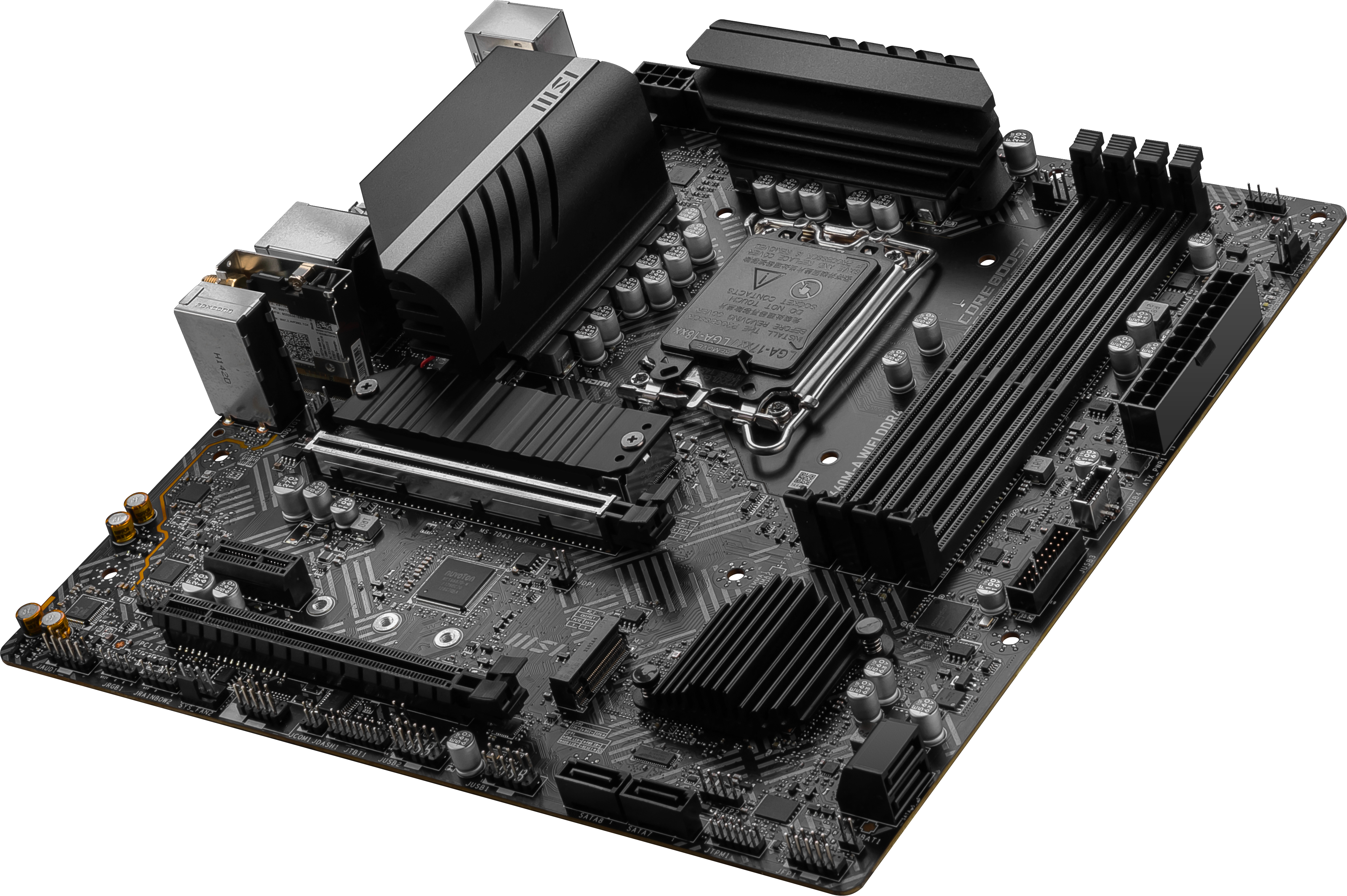 MSI PRO B660M-A WIFI DDR4 (7D43-002R) Mainboard Schwarz