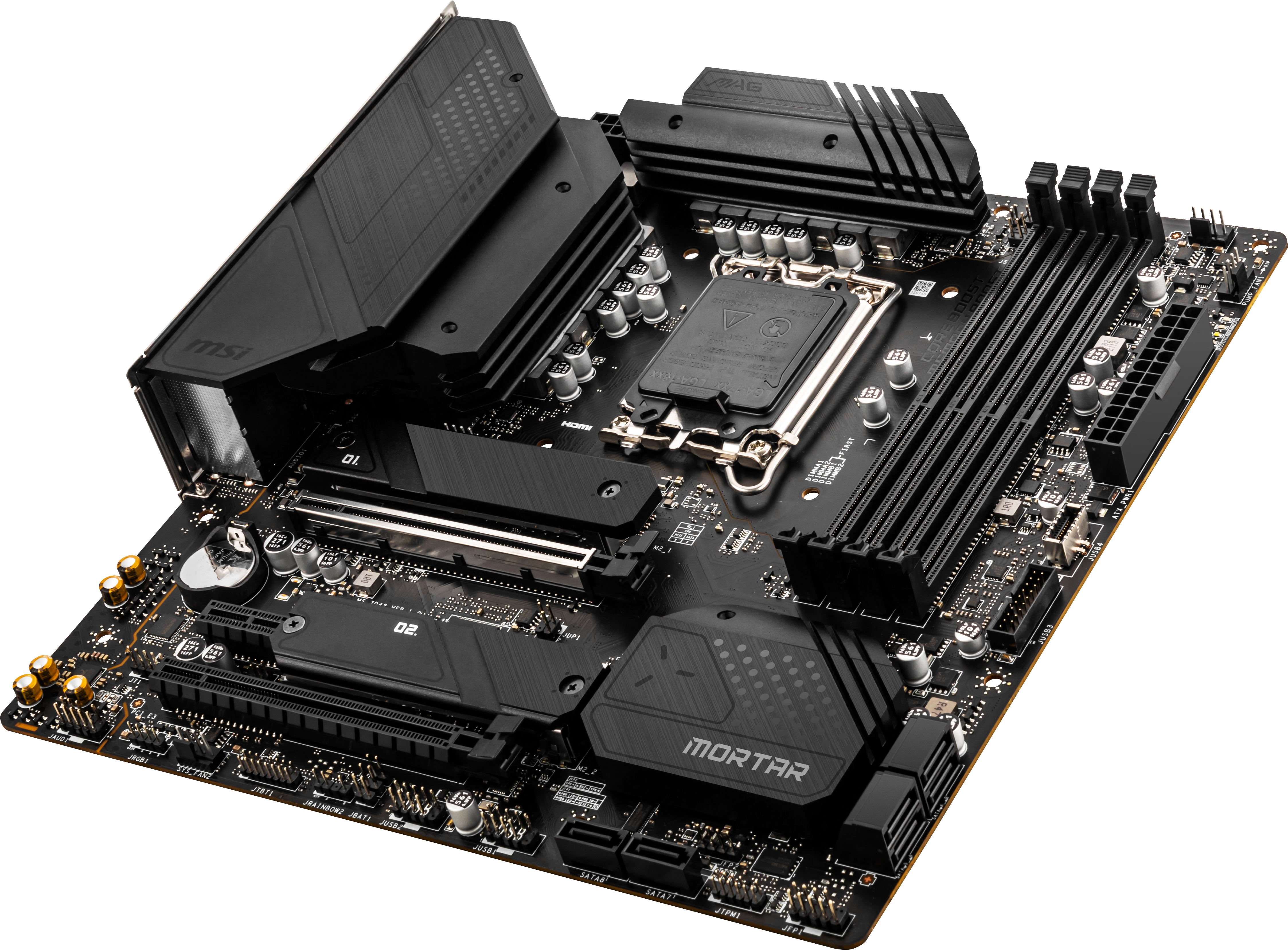 MSI MAG B660M MORTAR DDR4 (7D42-001R) Mainboard Schwarz