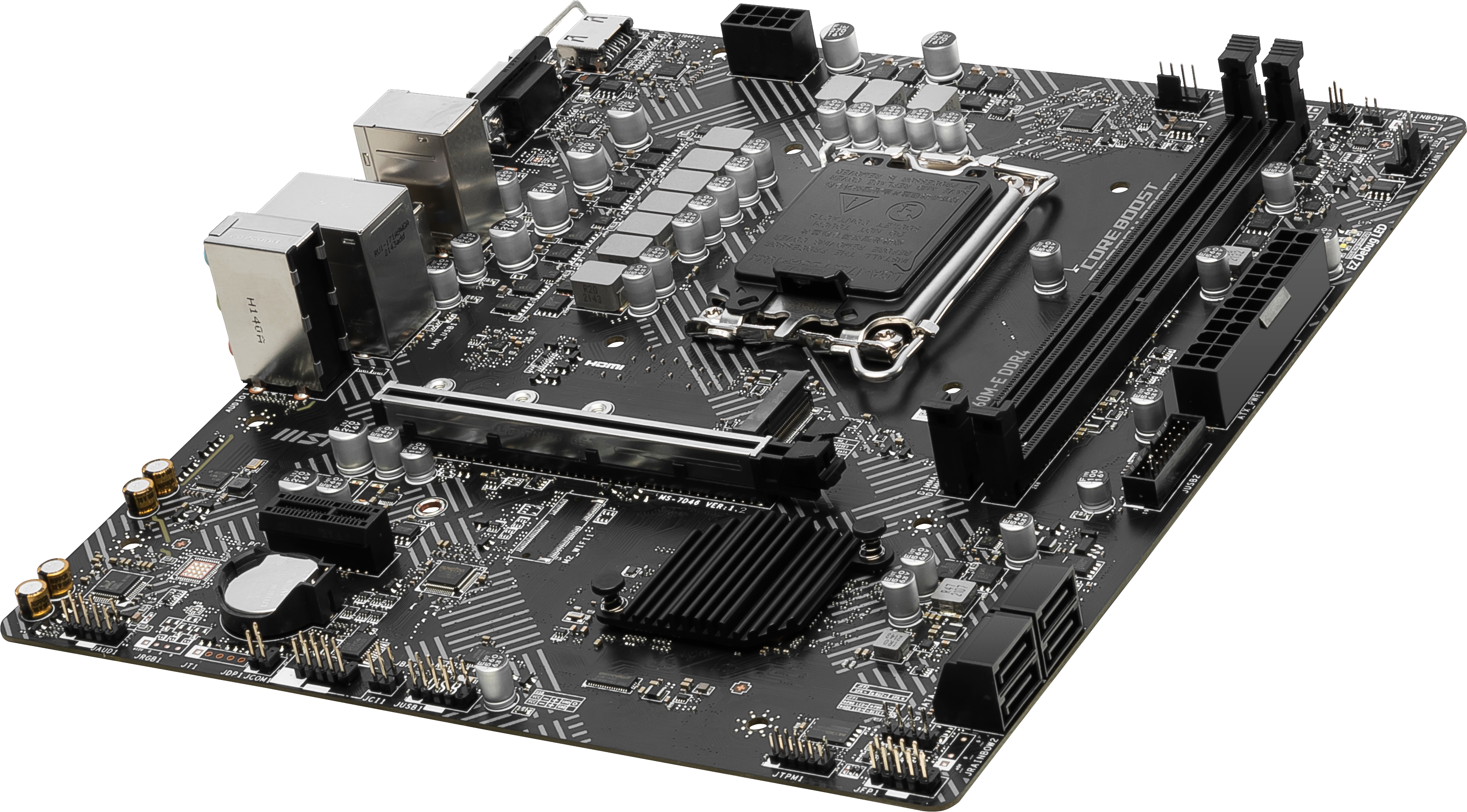 MSI PRO B660M-E DDR4 (7D46-003R) Mainboard Schwarz