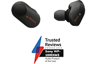 Auriculares True Wireless - Sony WF-1000XM3B, Noise Cancelling, Asistente de voz, 24 horas, Bluetooth 5, Negro
