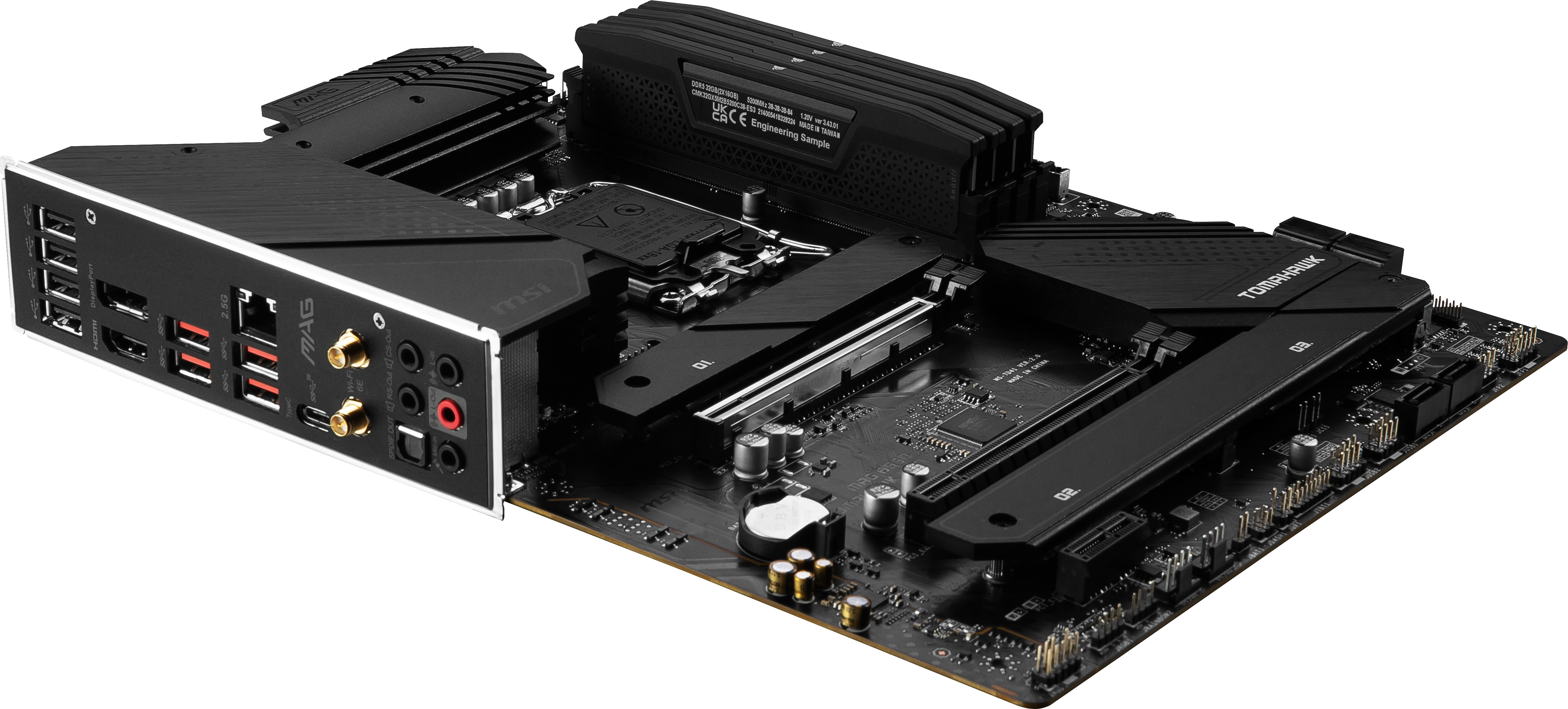 MSI MAG B660 TOMAHAWK WIFI (7D41-012R) Mainboard Schwarz