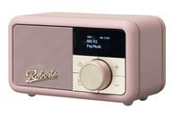 ROBERTS Revival Petite - radio digitale (DAB+, DAB, FM, Rosa scuro)
