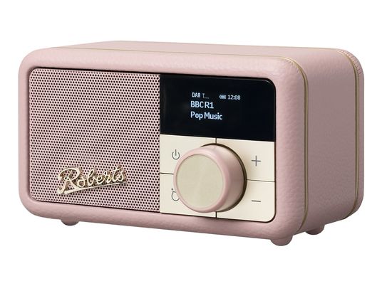 ROBERTS Revival Petite - radio digitale (DAB+, DAB, FM, Rosa scuro)