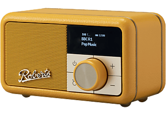 ROBERTS Revival Petite - Digitalradio (DAB+, DAB, FM, Sunburst Yellow)