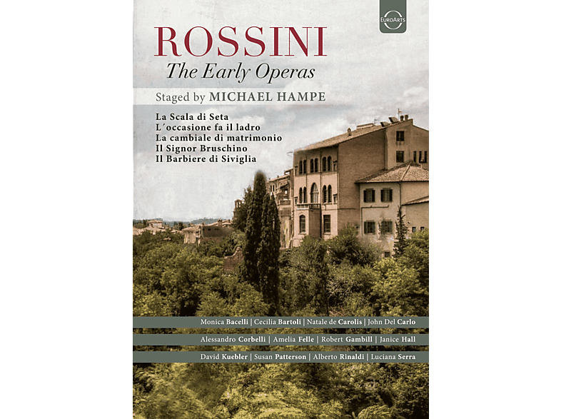 Bartoli, Cecilia/RSOS/Gelmetti, Gianluigi EARLY - - THE /Hampe,M (DVD) ROSSINI - OPERAS