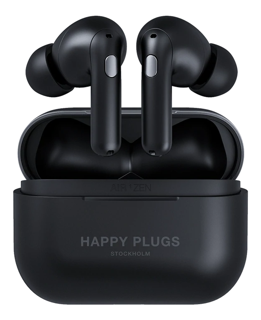 HAPPY PLUGS Air 1 Zen - Véritables écouteurs sans fil (In-ear, Noir)