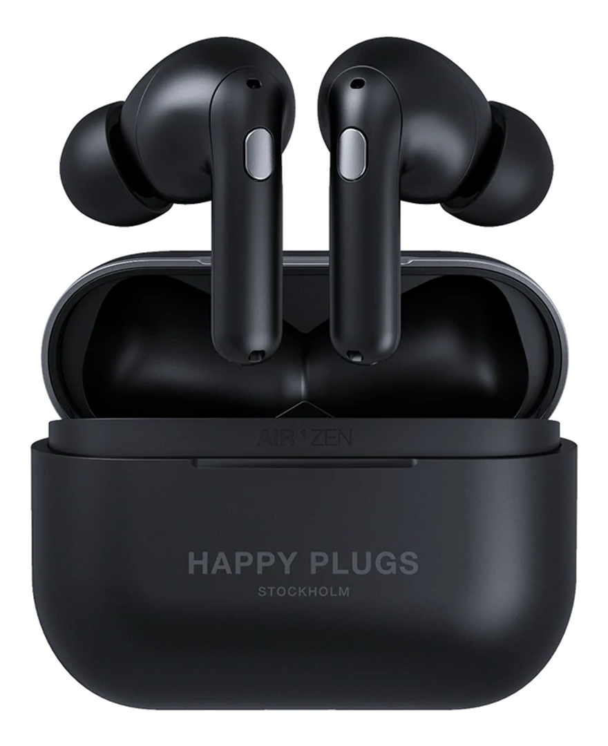 HAPPY PLUGS Air 1 Zen - Cuffie senza fili reali (In-ear, Nero)