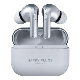 HAPPY PLUGS Air 1 Zen - Cuffie True Wireless (In-ear, argento)