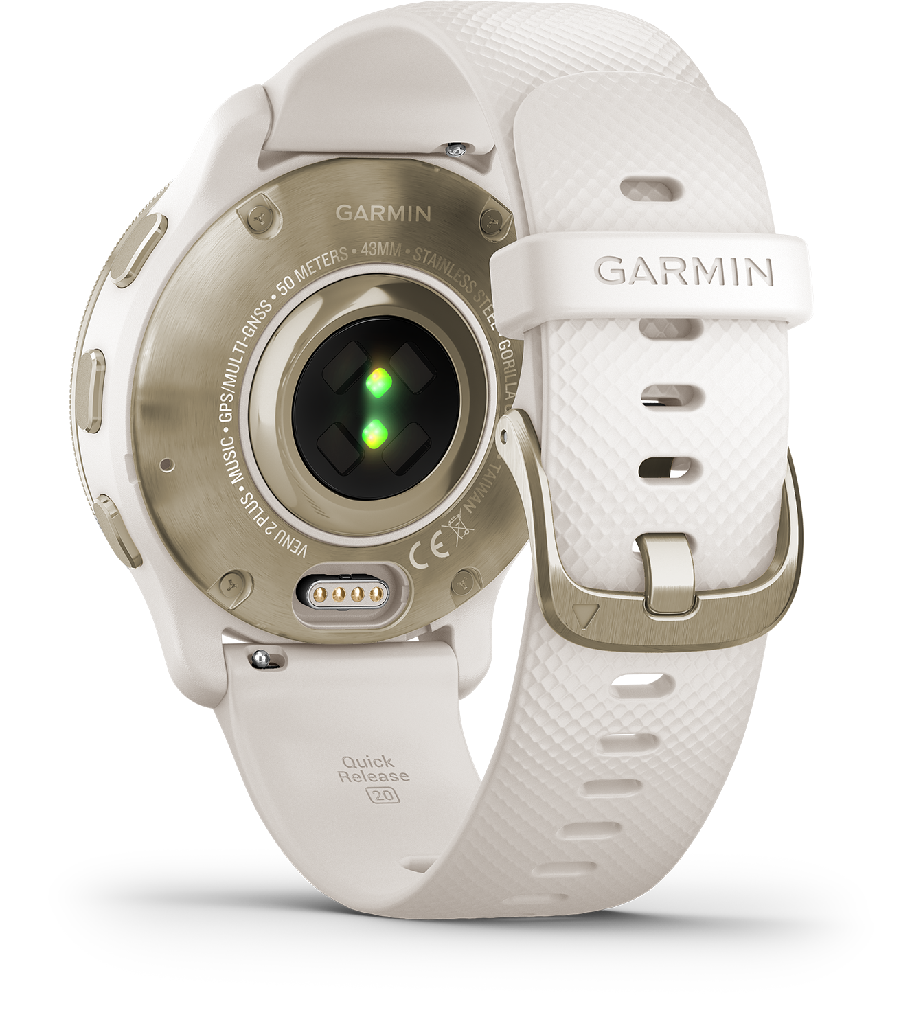 GARMIN Venu 2 Plus Goud/Ivoor