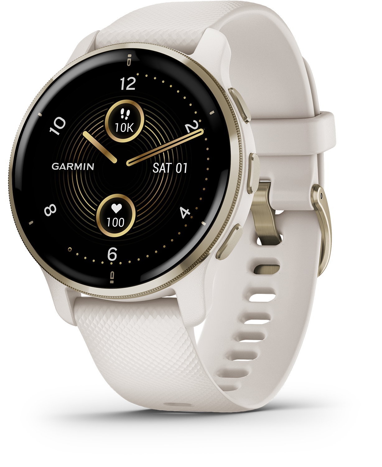 GARMIN Venu 2 Plus Goud/Ivoor