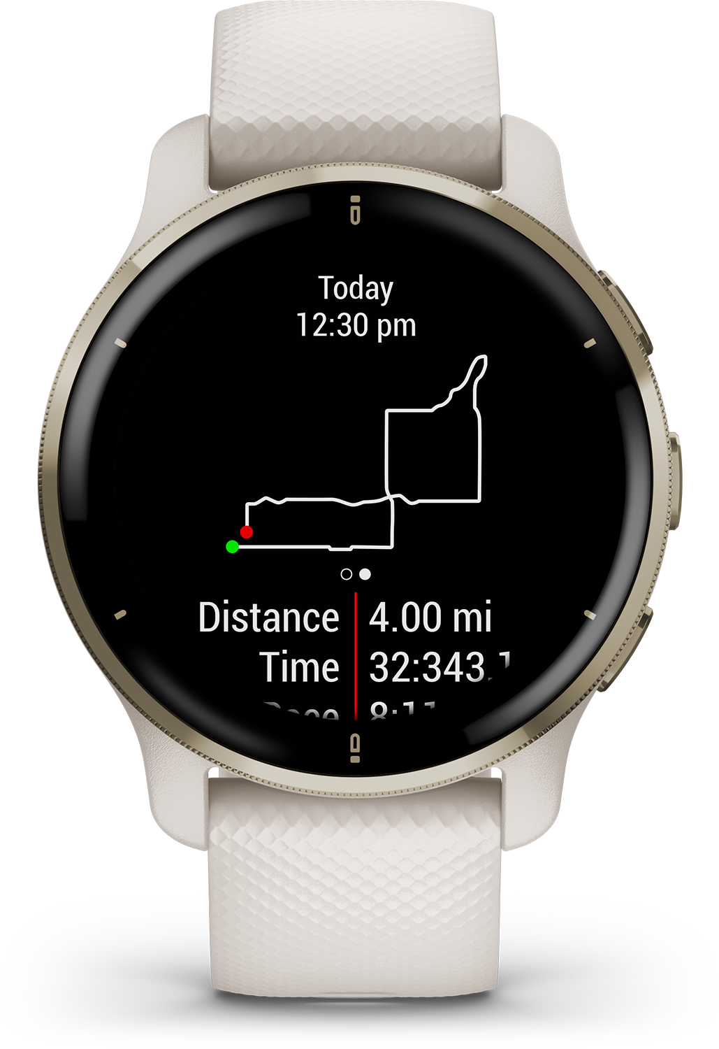 GARMIN Venu 2 Plus Goud/Ivoor