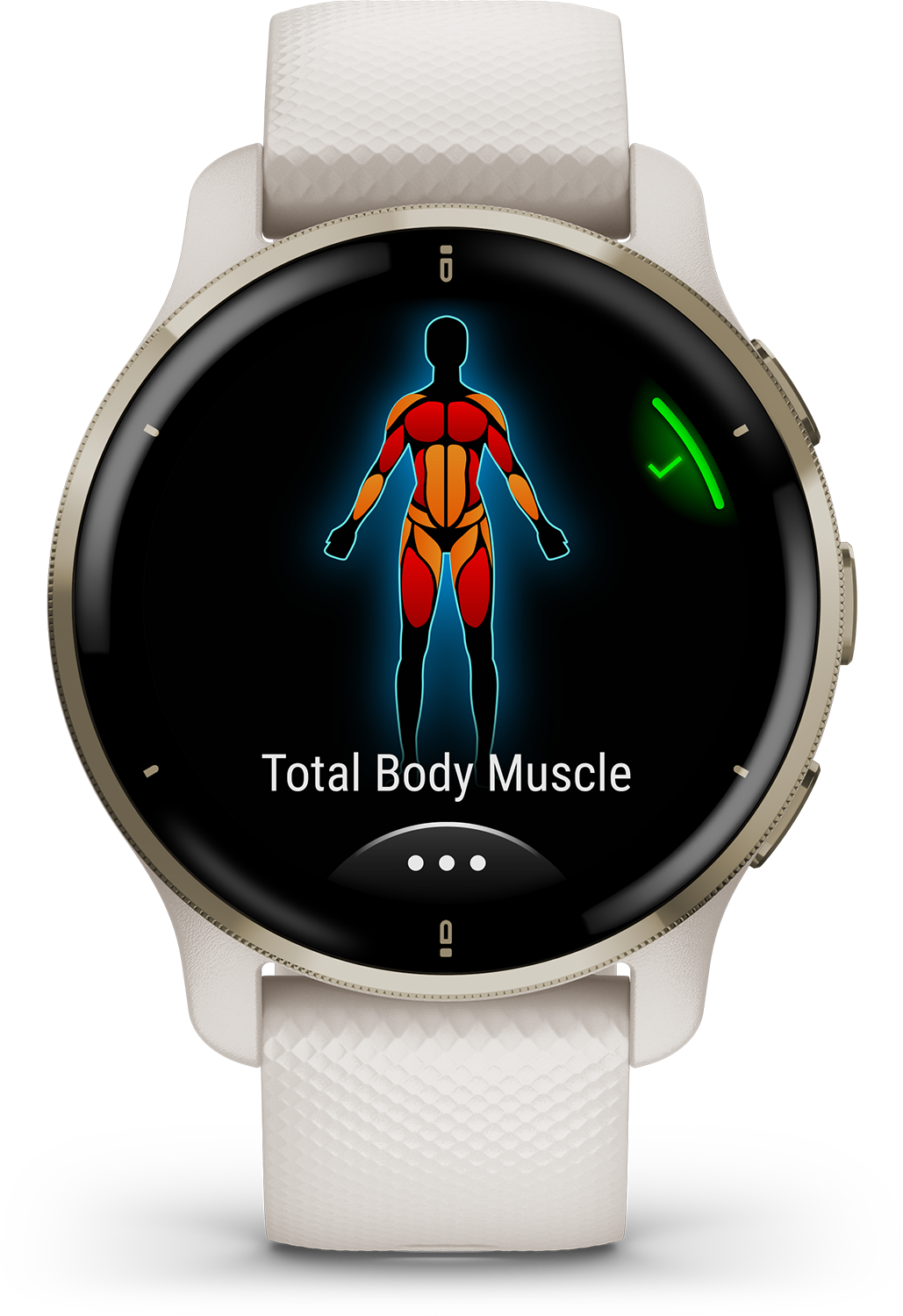 GARMIN Venu 2 Plus Goud/Ivoor