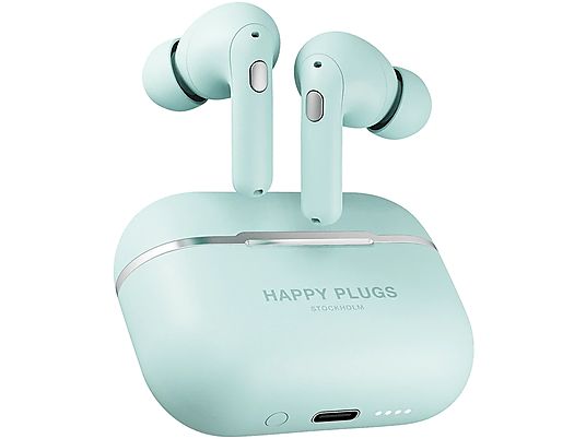 HAPPY PLUGS Air 1 Zen - Cuffie True Wireless (In-ear, verde menta)