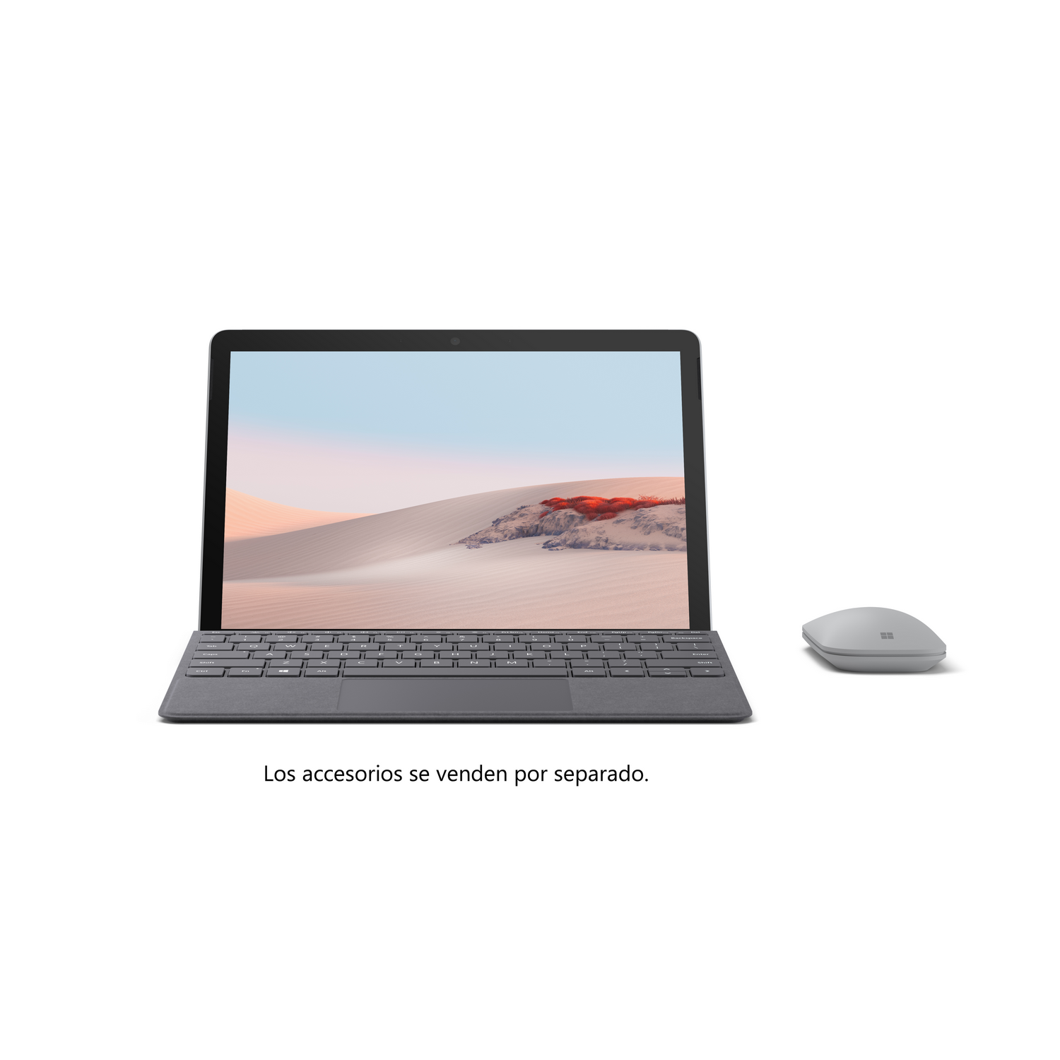 Convertible 2 en 1 - Microsoft Surface Go 2, 10.5", Intel® Pentium® Gold 4415Y, 4 GB RAM, 64 GB, W10, Plata