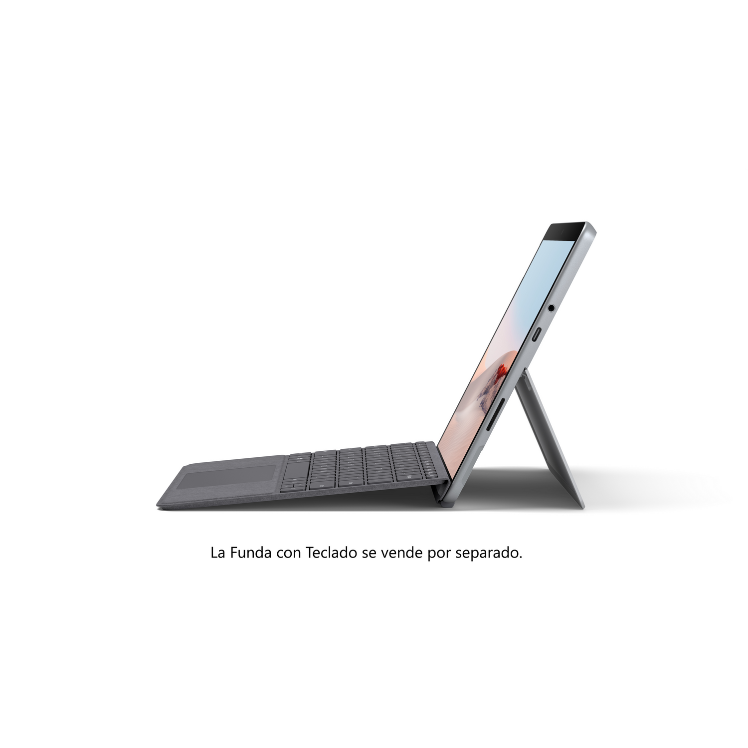 Convertible 2 en 1 - Microsoft Surface Go 2, 10.5", Intel® Pentium® Gold 4415Y, 4 GB RAM, 64 GB, W10, Plata