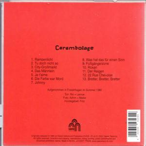 Carambolage - Carambolage  - (CD)