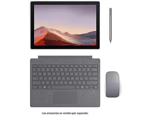 Convertible 2 en 1 -  Microsoft Surface Pro 7, 12.3", Intel® Core™ i5-1035G4, 8GB RAM, 128GB, W10