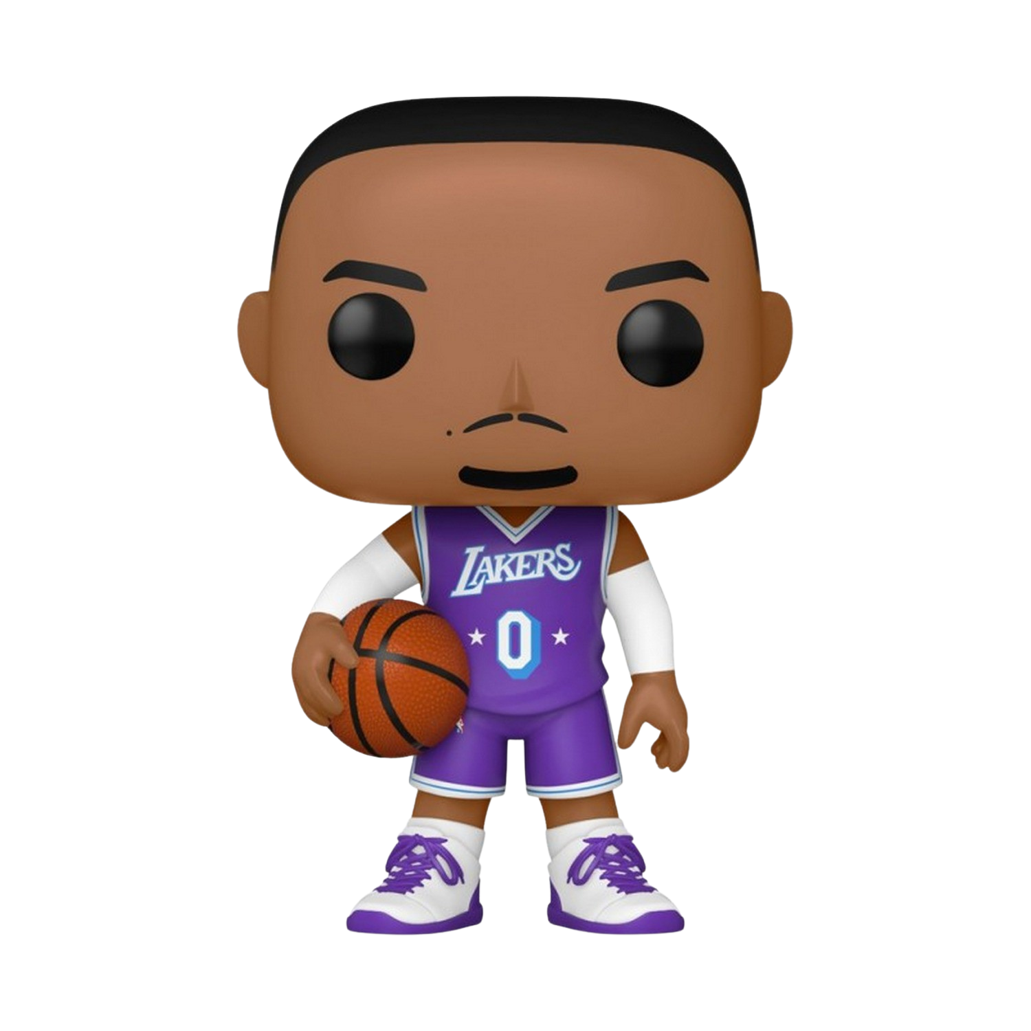 Figura - Funko Pop! Russell Westbrook, Los Angeles Lakers, 9.5 cm, Vinilo, Multicolor