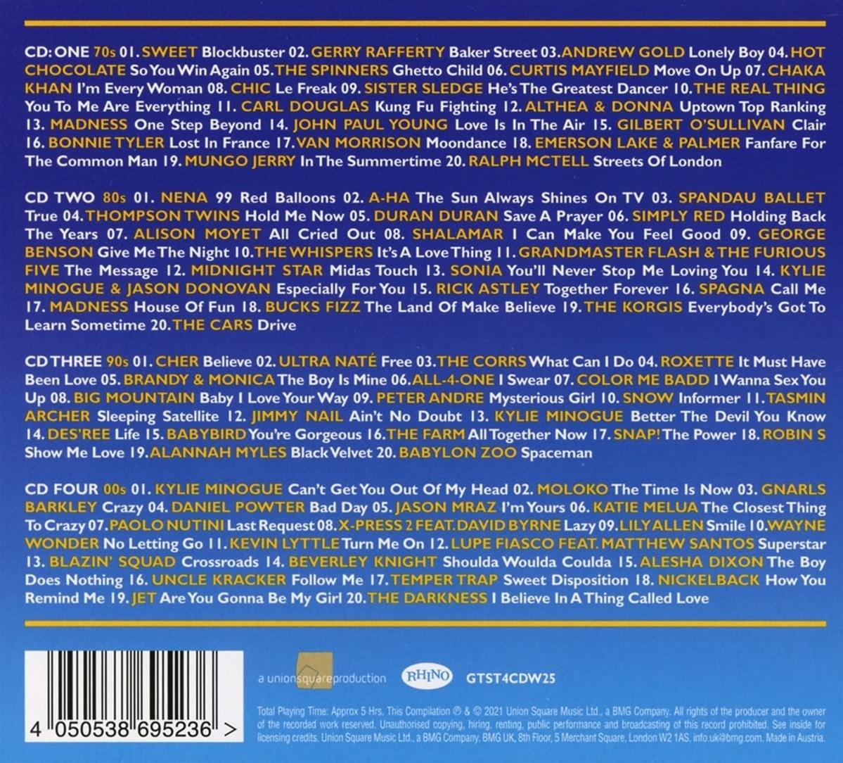 VARIOUS - EVER GREATEST (CD) - DECADES
