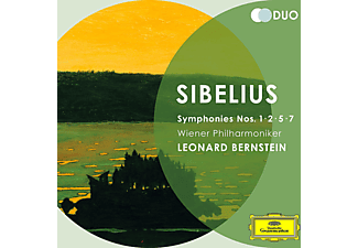 Leonard Bernstein - Sibelius: Symphonies Nos. 1, 2, 5, 7 (CD)