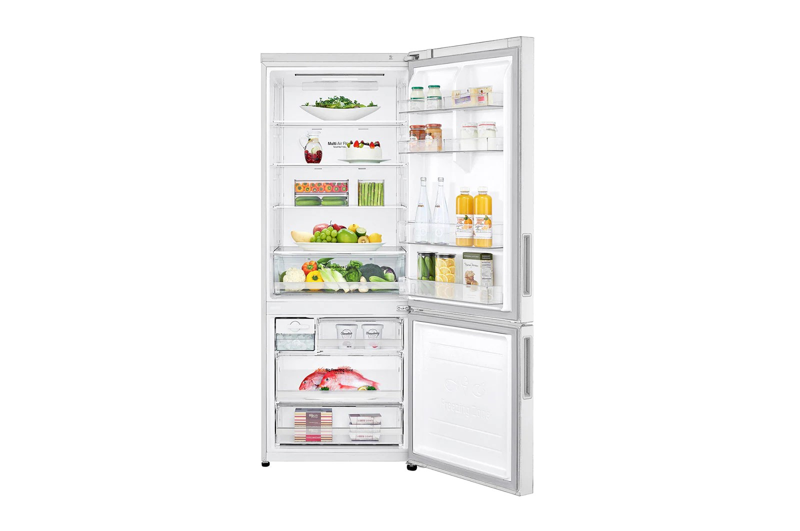 LG GC-B569NQLM E Enerji Sınıfı 462L No Frost Alttan Donduruculu Buzdolabı Beyaz