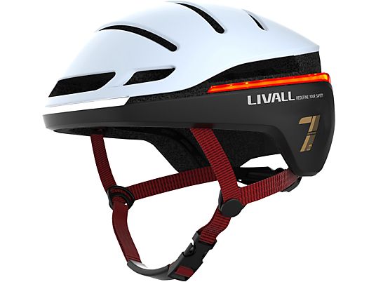 LIVALL EVO21 M 54-58 - Smarter Helm (Weiss)