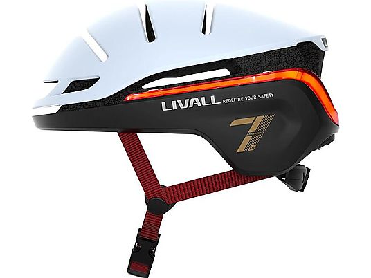 LIVALL EVO21 M 54-58 - Smarter Helm (Weiss)