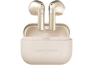 HAPPY PLUGS Hope - True Wireless Kopfhörer (In-ear, Gold)
