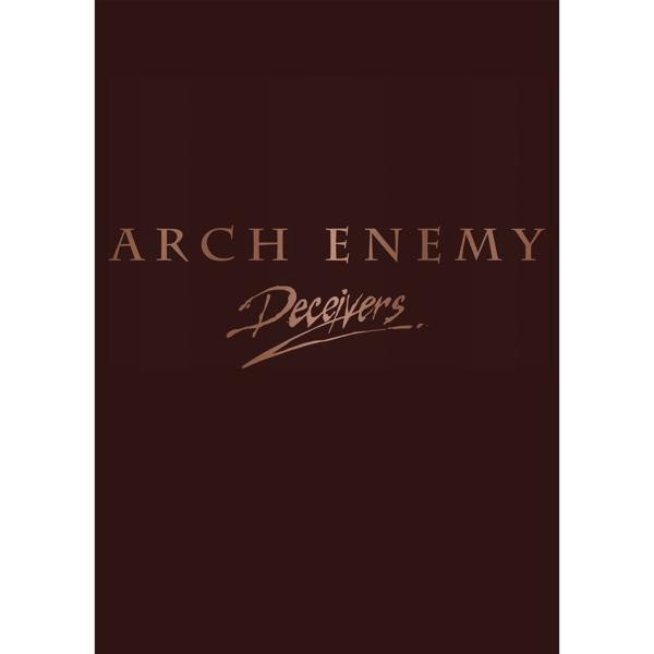 Albumcover mit dem Bandnamen Arch Enemy und dem Wort Deceivers.