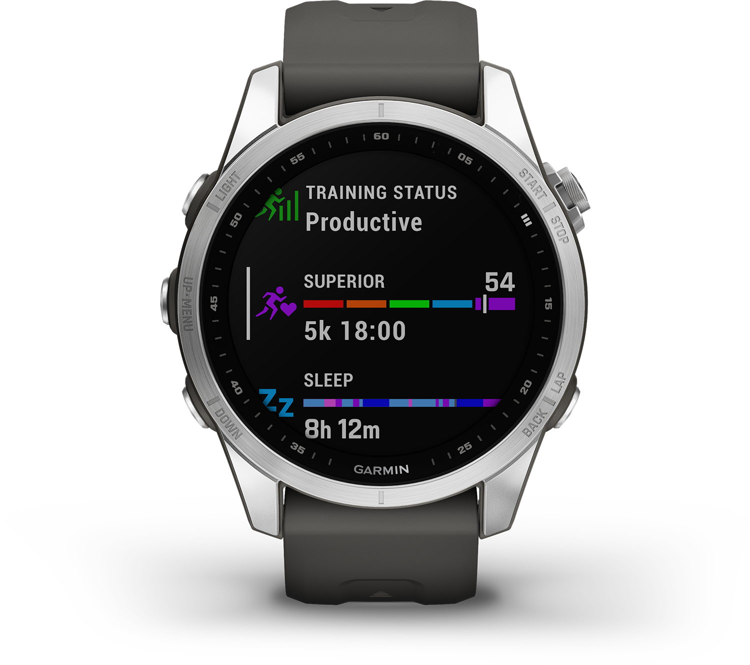 GARMIN fenix 7S Zilver/Grafiet