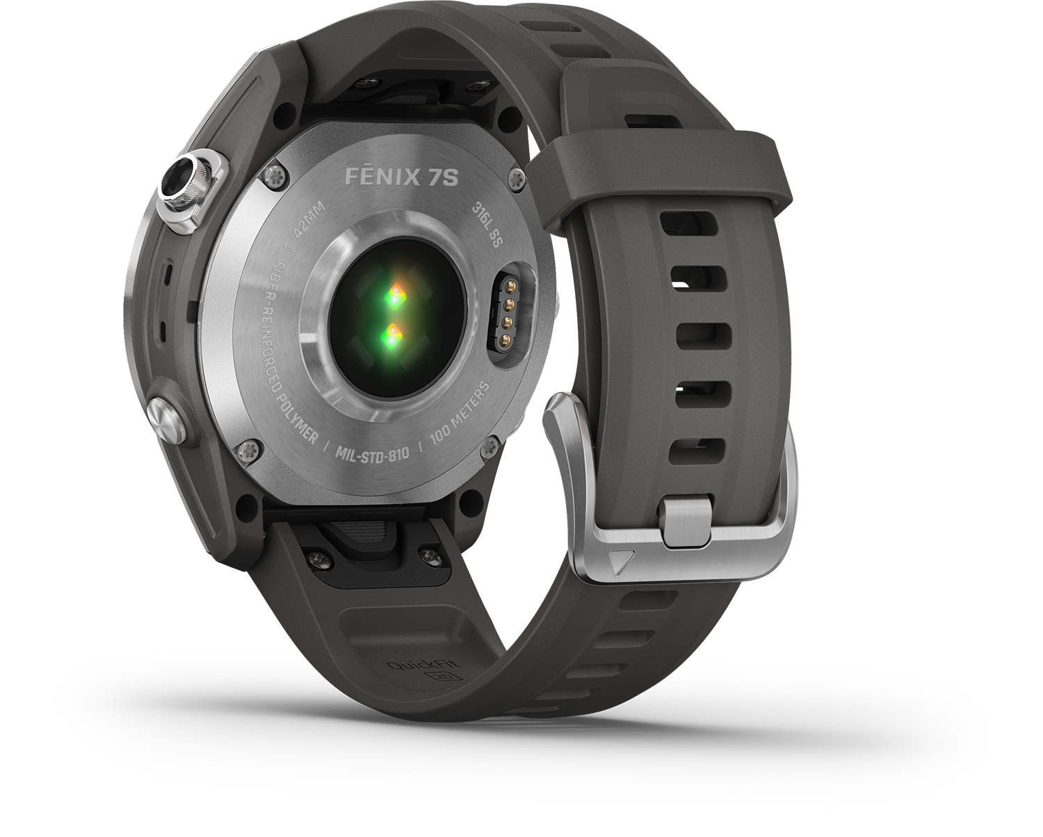 GARMIN fenix 7S Zilver/Grafiet