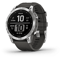 MediaMarkt Garmin Fenix 7 Zilver/grafiet aanbieding